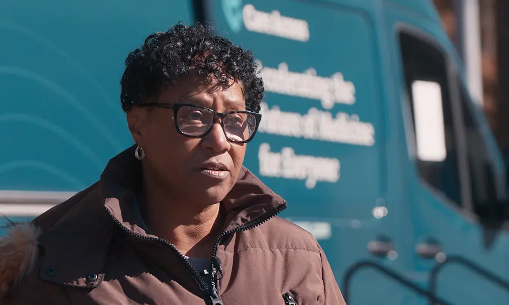 deborah sharing her thoughts on why she partcipiates in the future of medicine