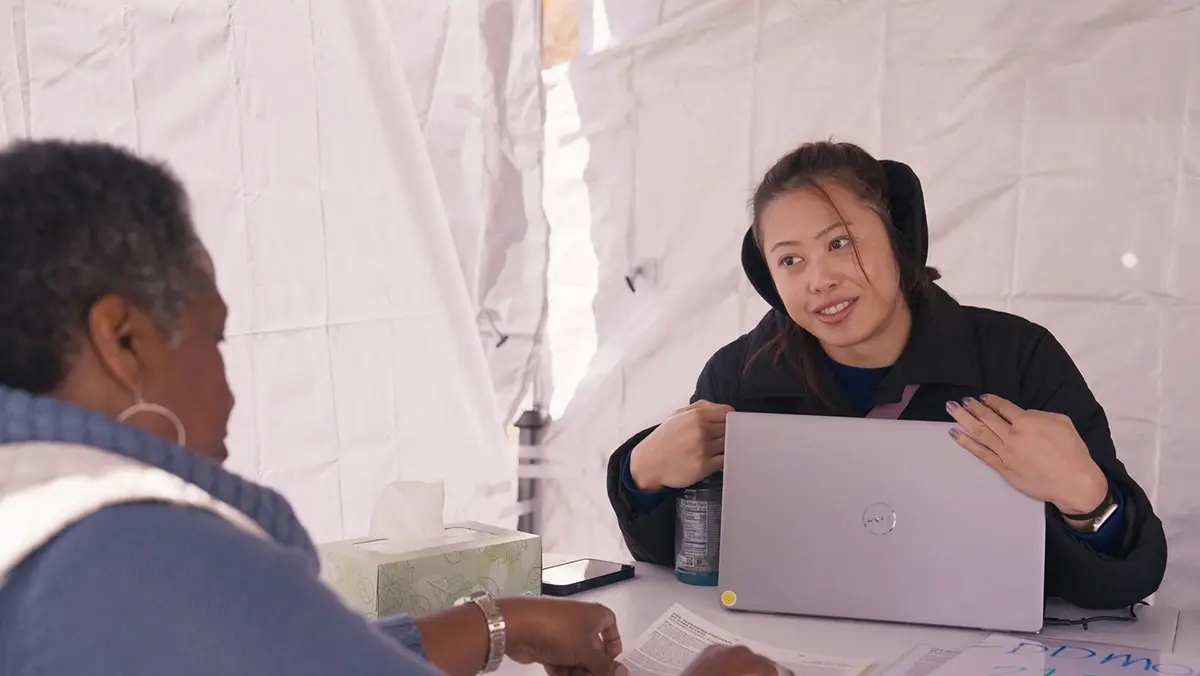 Faye participating in the Future of Medicine program