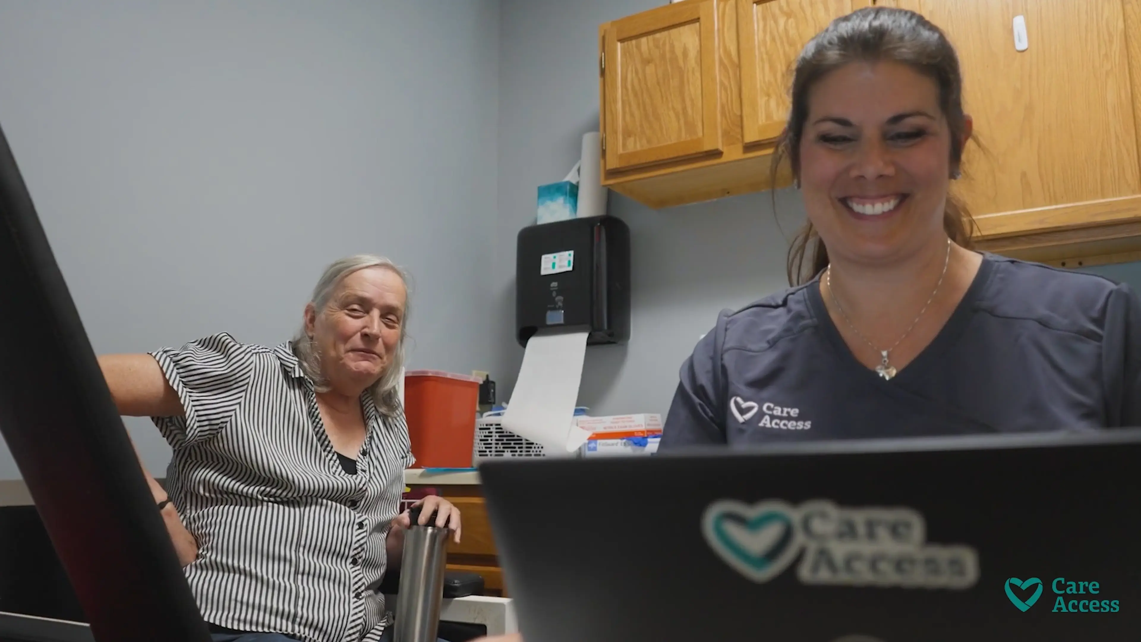 Fran working with Care Access